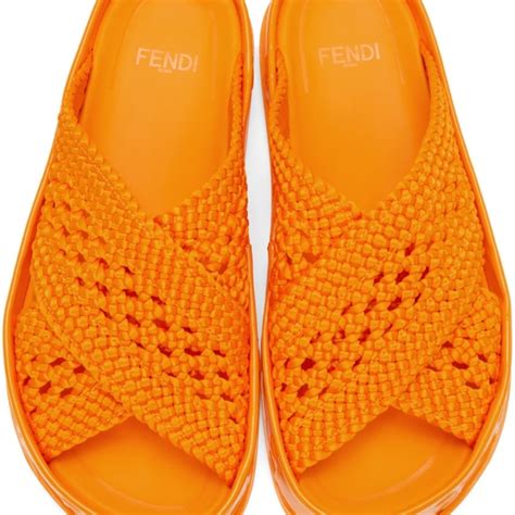 fendi reflections slides|Women's Designer Slides .